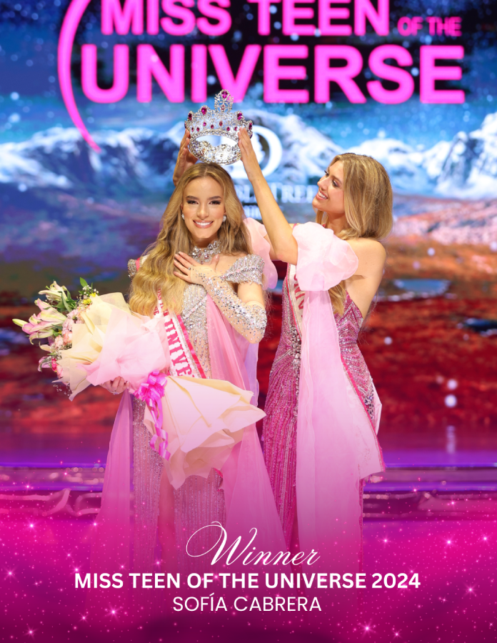 Miss Teen of the Universe 2024 Pageant Crowns Winner Sofía Cabrera from Colombia